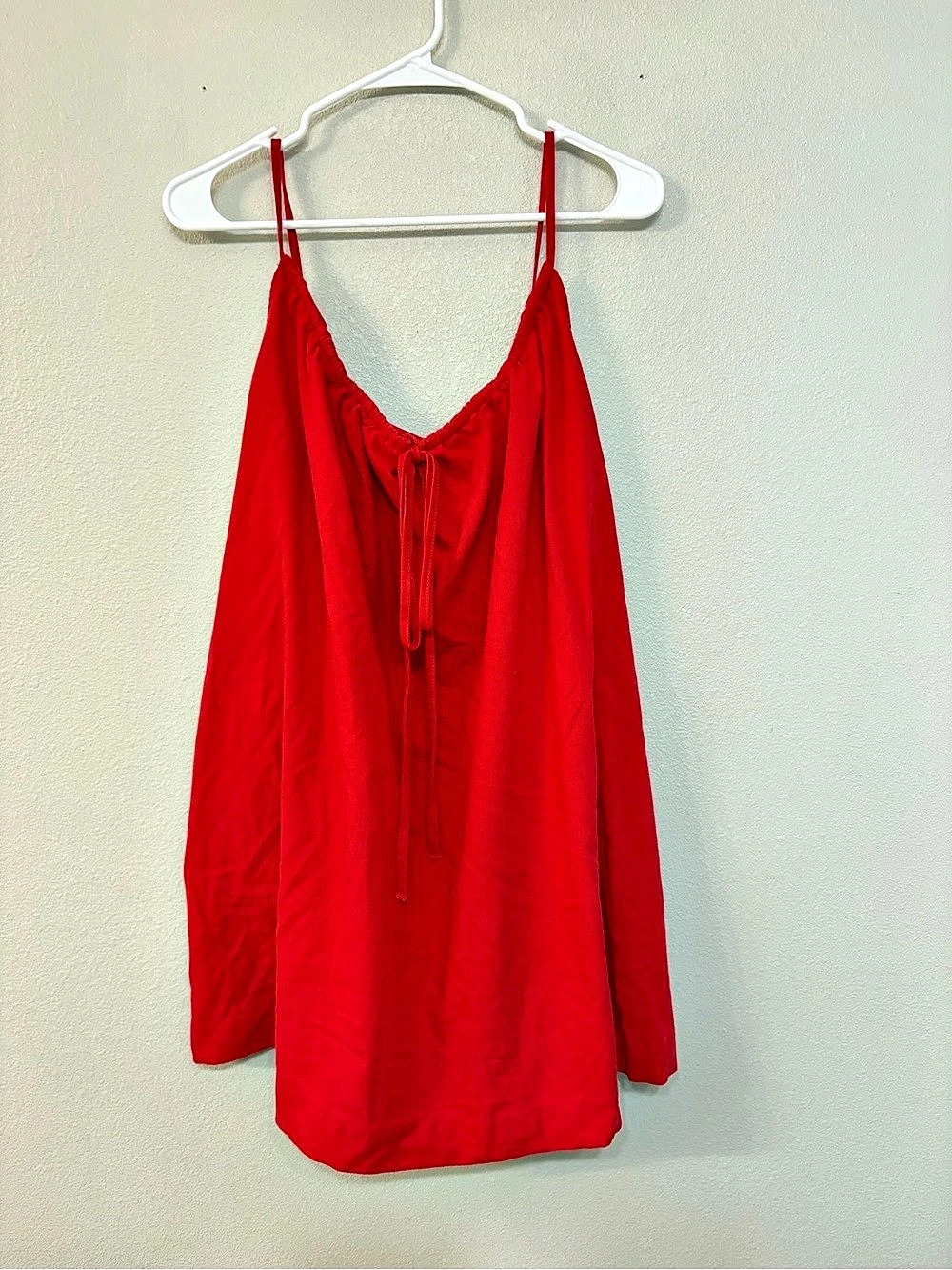 Red Camisole Dress Size XL